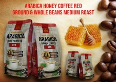 Honey Coffee Red Ground Whole-Beans